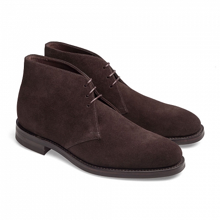 Loake Pimlico Dark Brown Suede