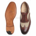 Cheaney Edwin Dark Leaf/Sand Canvas