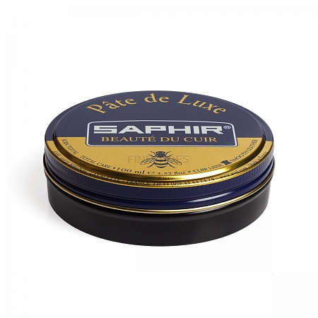 Saphir Pate De Luxe, 100ml Black