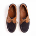 Barker Wallis Navy Blue Suede Cedar
