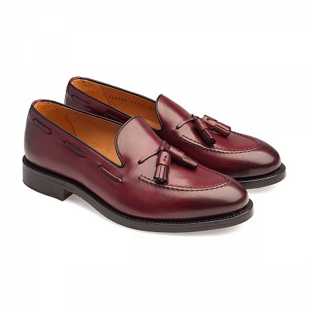 Тассел лоферы Berwick 4171 Burgundy Sicalf