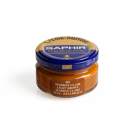 Saphir Creme Surfine Light Brown