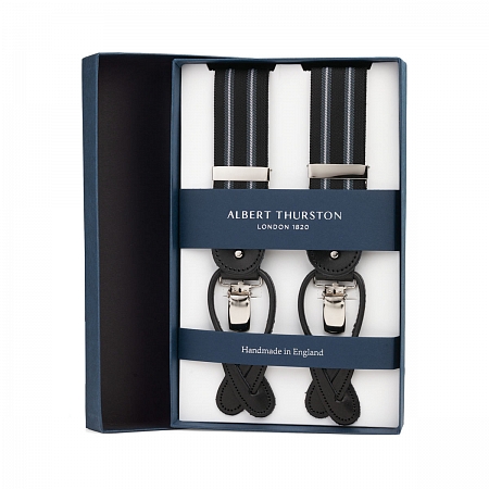 Albert Thurston Black Double Stripe