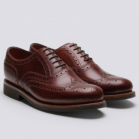 Grenson Stanley Chestnut