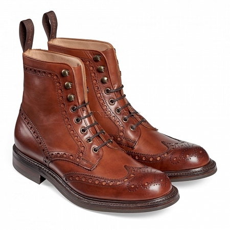 Cheaney Tweed R Dark Leaf