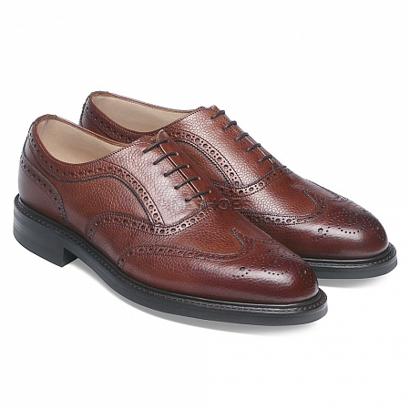 Cheaney Hythe Mahogany Grain