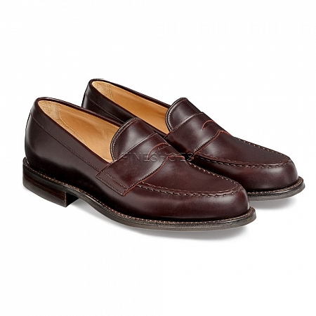 Cheaney Howard R Burgundy Coaching
