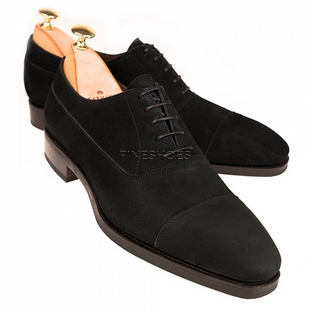 Carmina 10085 Black Suede