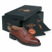 Cheaney Tenterden Mahogany Grain