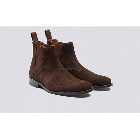 Grenson Declan Chocolate Suede