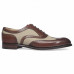 Cheaney Edwin Dark Leaf/Sand Canvas