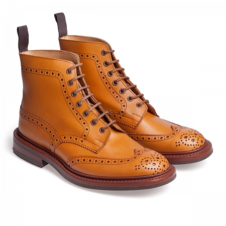 Tricker's Stow Acorn Antique Rubber Sole