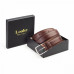 Loake Belt Henry Dark Brown Grain