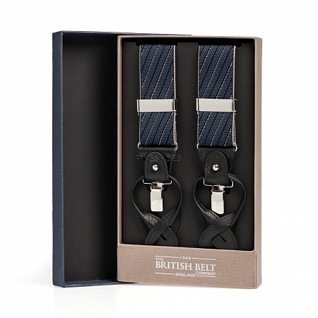 British Belt Lawson Navy