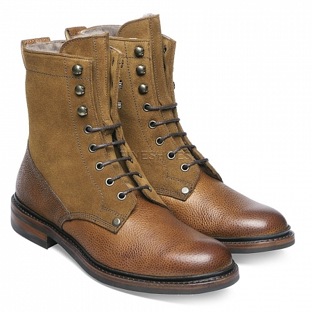 Cheaney Scott Almond Grain/Maracca Suede
