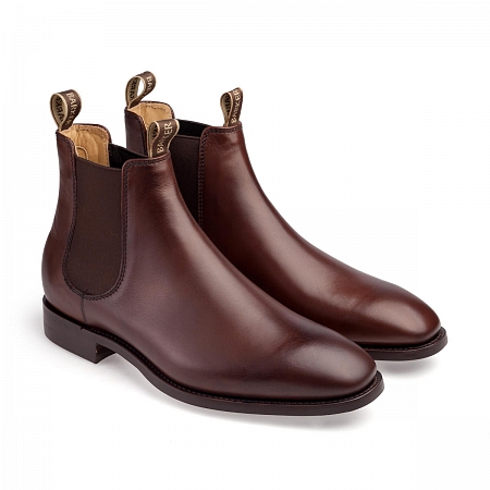 Barker Mansfield Dark Walnut Calf