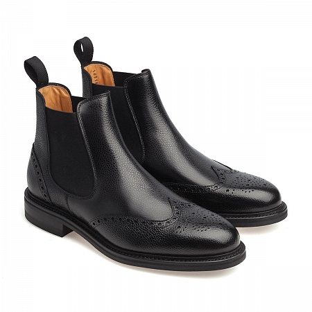 Челси броги Berwick 282D Black Grain