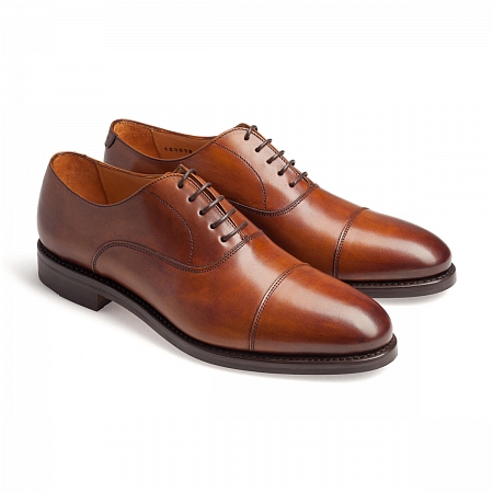 Оксфорды кэптое Berwick 3010 Tan Sicalf