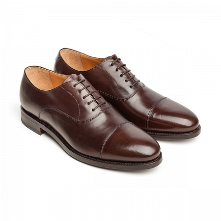 Оксфорды кэптое Berwick 3010L Dark Brown Vintage