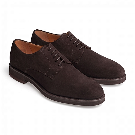 Дерби Berwick 3011V Dark Brown Suede