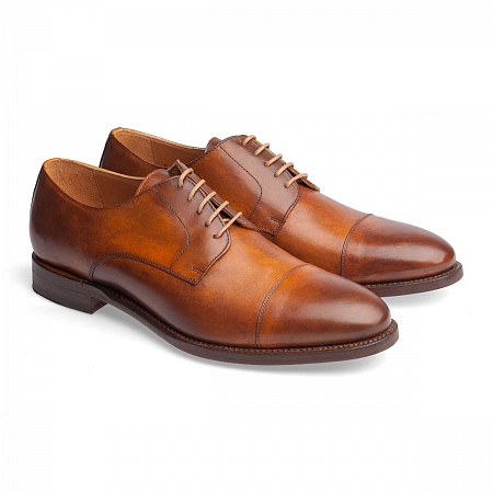 Дерби кэптое Berwick 3012L Brown Patina