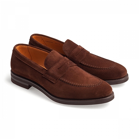 Пенни лоферы Berwick 3016EX Brown Suede