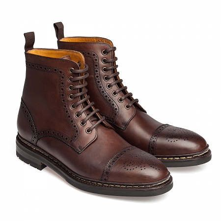 Полуброги Berwick 317N Dark Brown Chrome