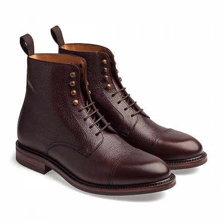 Дерби кэптое Berwick 321 Dark Brown Grain