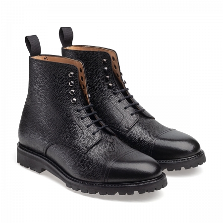 Дерби кэптое Berwick 321V Black Grain