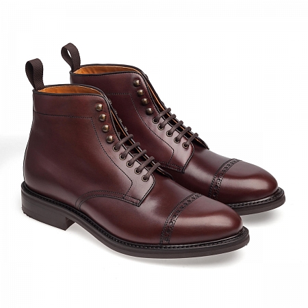 Дерби панчкэп Berwick 337 Burgundy Saddle
