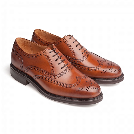 Полные броги Berwick 3818D Tan Vegano