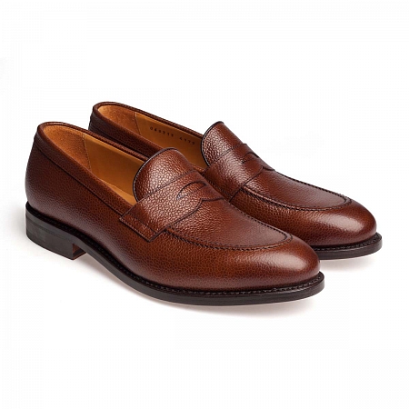 Пенни лоферы Berwick 4172L Brown Grain