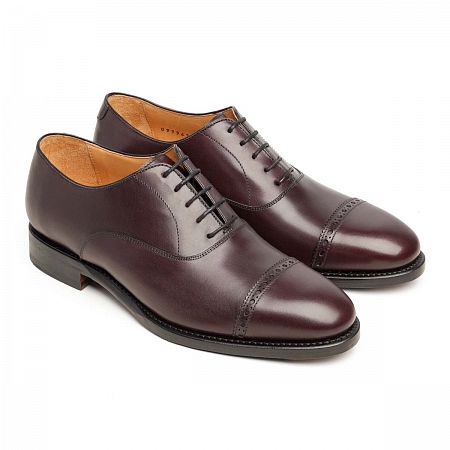 Оксфорды панчкэп Berwick 4344 Burgundy