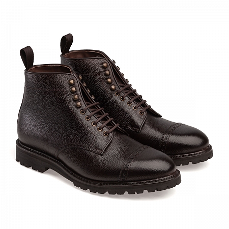 Дерби панчкэп Berwick 482V Dark Brown Grain