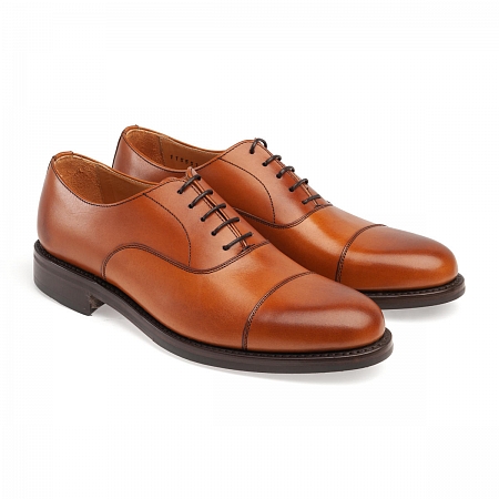 Оксфорды кэптое Berwick 5241 Vegano Tan