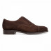 Оксфорды кэптое Berwick 6824 Dark Brown Suede