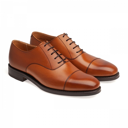 Оксфорды кэптое Berwick 6824 Vegano Tan