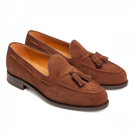 Тассел лоферы Berwick 8491L Brown Suede