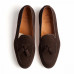 Тассел лоферы Berwick 8491L Dark Brown Suede