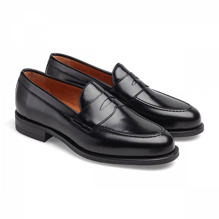 Пенни лоферы Berwick 9628D Black Rois