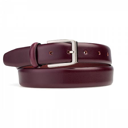 British Belt Langham Oxblood