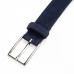 British Belt Stratton Navy Suede