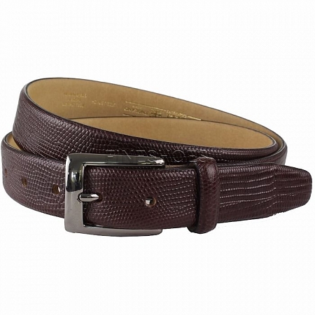 British Belt Burley Oxblood