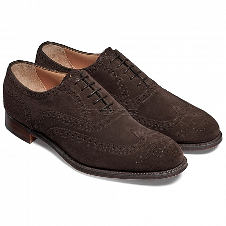 Cheaney Regent II Brown Soft Suede