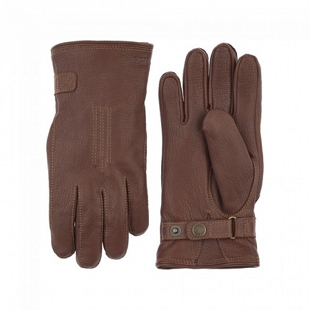 Hestra Deerskin Lambskin Chocolate