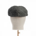 Dents Abraham Moon Tweed Driver's Cap Charcoal