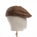 Dents Abraham Moon Tweed Driver's Cap Chocolate