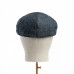 Dents Abraham Moon Tweed Driver's Cap Navy