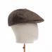 Dents Abraham Moon Herrinbone Tweed Drivers Cap Pewter