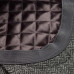 Dents Abraham Moon Tweed Flat Cap Charcoal